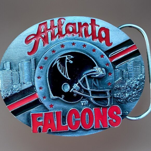 NFL Other - Vintage 90s Atlanta Falcons Limited Edition Belt‎ Buckle NFL